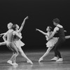 New York City Ballet production of "The Goldberg Variations" with Sara Leland and Bryan Pitts, Elise Flagg and David Richardson, choreography by Jerome Robbins (New York)