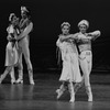 New York City Ballet production of "Cortege Hongrois" with Karin von Aroldingen and Bart Cook, choreography by George Balanchine (New York)