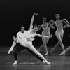 New York City Ballet production of "Movements for Piano and Orchestra" with Karin von Aroldingen and Anthony Blum, choreography by George Balanchine (New York)