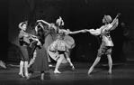 New York City Ballet production of "L'Enfant et les Sortilèges" with Laura and Elise Flagg as Shepherd and Shepherdess, choreography by George Balanchine (New York)