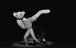 New York City Ballet production of "L'Enfant et les Sortilèges" with Tracy Bennett as the Gray Cat, choreography by George Balanchine (New York)