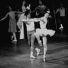 New York City Ballet production of "Mother Goose" with Muriel Aasen as Princess Florine and Daniel Duell as Prince Charming, choreography by Jerome Robbins (New York)