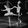 New York City Ballet production of "Mother Goose" with Muriel Aasen as Princess Florine and Daniel Duell as Prince Charming, choreography by Jerome Robbins (New York)