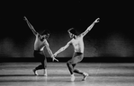 New York City Ballet production of "Une Barque sur l'Ocean" with Nolan T'Sani and Jay Jolley, choreography by Jerome Robbins (New York)