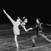 New York City Ballet production of "Stars and Stripes" with Merrill Ashley and Robert Weiss, choreography by George Balanchine (New York)