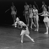New York City Ballet production of "Chaconne" Suzanne Farrell and Peter Martins take a bow, choreography by George Balanchine (New York)