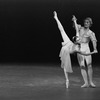 New York City Ballet production of "Allegro Brillante" with Suzanne Farrell and Peter Martins, choreography by George Balanchine (New York)