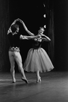 New York City Ballet production of "Jewels" (Emeralds) with Susan Hendl and Nolan T'Sani, choreography by George Balanchine (New York)