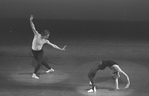 New York City Ballet production of "Violin Concerto" with Karin von Aroldingen and Bart Cook, choreography by George Balanchine (New York)