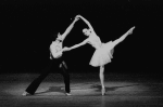 New York City Ballet production of "Who Cares?" with Patricia McBride and Jacques d'Amboise, choreography by George Balanchine (New York)