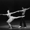 New York City Ballet production of "Who Cares?" with Marnee Morris and Jacques d'Amboise, choreography by George Balanchine (New York)