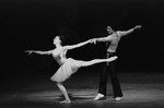 New York City Ballet production of "Who Cares?" with Marnee Morris and Jacques d'Amboise, choreography by George Balanchine (New York)