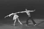 New York City Ballet production of "Who Cares?" with Marnee Morris and Jacques d'Amboise, choreography by George Balanchine (New York)