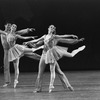 New York City Ballet production of "Who Cares?" with Delia Peters and Deni Lamont, Marjorie Spohn and Robert Maiorano, choreography by George Balanchine (New York)