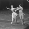 New York City Ballet production of "Who Cares?" with Delia Peters and Deni Lamont, choreography by George Balanchine (New York)