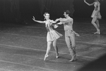 New York City Ballet production of "Who Cares?" with Delia Peters and Deni Lamont, choreography by George Balanchine (New York)