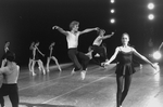 New York City Ballet production of "Violin Concerto" with Peter Martins, Jean-Pierre Bonnefous and Kay Mazzo, choreography by George Balanchine (New York)