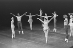 New York City Ballet production of "Square Dance" with Steven Caras, Bonnie Bourne and Bryan Pitts, choreography by George Balanchine (New York)