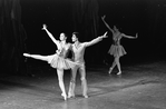 New York City Ballet production of "Who Cares?" with Judith Fugate and Steven Caras, choreography by George Balanchine (New York)