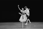 New York City Ballet production of "Bournonville Divertissements" with Suzanne Farrell and Peter Martins, choreography by August Bournonville, staged by Stanley Williams (New York)