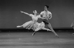 New York City Ballet production of "Bournonville Divertissements" with Nichol Hlinka and Daniel Duell, choreography by August Bournonville, staged by Stanley Williams (New York)