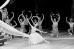 New York City Ballet production of "Mother Goose" with Delia Peters as the Lilac Fairy, choreography by Jerome Robbins (New York)