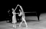 New York City Ballet production of "Sonatine" with Patricia McBride and Jean-Pierre Bonnefous, choreography by George Balanchine (New York)