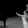 New York City Ballet production of "Sonatine" with Patricia McBride and Jean-Pierre Bonnefous, choreography by George Balanchine (New York)