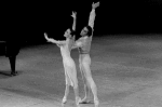 New York City Ballet production of "Sonatine" with Patricia McBride and Jean-Pierre Bonnefous, choreography by George Balanchine (New York)