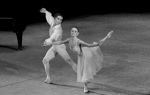 New York City Ballet production of "Sonatine" with Patricia McBride and Jean-Pierre Bonnefous, choreography by George Balanchine (New York)