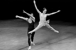 New York City Ballet production of "The Goldberg Variations" with Sara Leland and Robert Maiorano, choreography by Jerome Robbins (New York)