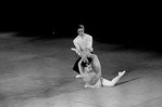 New York City Ballet production of "The Goldberg Variations" with Wilhelmina Frankfurt and Daniel Duell, choreography by Jerome Robbins (New York)