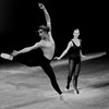 New York City Ballet production of "Violin Concerto" with Karin von Aroldingen and Jean-Pierre Bonnefous, choreography by George Balanchine (New York)