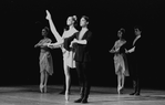 Nina Fedorova and Gerard Ebitz in the New York City Ballet production of Jacques d'Amboise's "Tschaikovsky Suite No. 2"