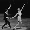 Gerard Ebitz and Nina Fedorova in the New York City Ballet production of Jacques d'Amboise's "Tschaikovsky Suite No. 2"