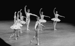 New York City Ballet production of "Divertimento No. 15" with Sean Lavery, choreography by George Balanchine (New York)