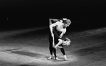 New York City Ballet production of "Violin Concerto" with Karin von Aroldingen and Bart Cook, choreography by George Balanchine (New York)