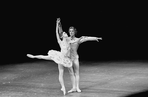 New York City Ballet production of "Divertimento No. 15" with Merrill Ashley and Peter Martins, choreography by George Balanchine (New York)
