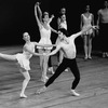 New York City Ballet production of "Tombeau de Couperin", with Judith Fugate and Francis Sackett, choreography by George Balanchine (New York)