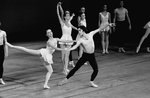 New York City Ballet production of "Tombeau de Couperin", with Judith Fugate and Francis Sackett, choreography by George Balanchine (New York)