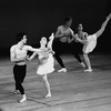 New York City Ballet production of "Tombeau de Couperin", with Judith Fugate and Francis Sackett, choreography by George Balanchine (New York)