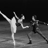 New York City Ballet production of "Stars and Stripes" with Merrill Ashley and Robert Weiss, choreography by George Balanchine (New York)