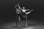 New York City Ballet production of "The Cage" with Patricia McBride and Francisco Moncion, choreography by Jerome Robbins (New York)