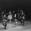 New York City Ballet production of "Scotch Symphony" with Victor Castelli, Cheryl Ware and Francis Sackett, choreography by George Balanchine (New York)