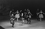 New York City Ballet production of "Scotch Symphony" with Victor Castelli, Cheryl Ware and Francis Sackett, choreography by George Balanchine (New York)