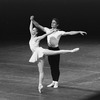 Elise Flagg and Bart Cook in the New York City Ballet production of Balanchine's "Concerto Barocco"