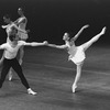 Bart Cook and Elise Flagg in the New York City Ballet production of Balanchine's "Concerto Barocco"