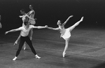 Bart Cook and Elise Flagg in the New York City Ballet production of Balanchine's "Concerto Barocco"