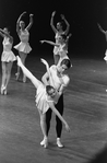 Elise Flagg and Bart Cook in the New York City Ballet production of Balanchine's "Concerto Barocco"