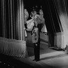 New York City Ballet production of "Vienna Waltzes" George Balanchine takes a solo bow in front of curtain, choreography by George Balanchine (New York)